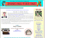 Desktop Screenshot of dancingfire.com